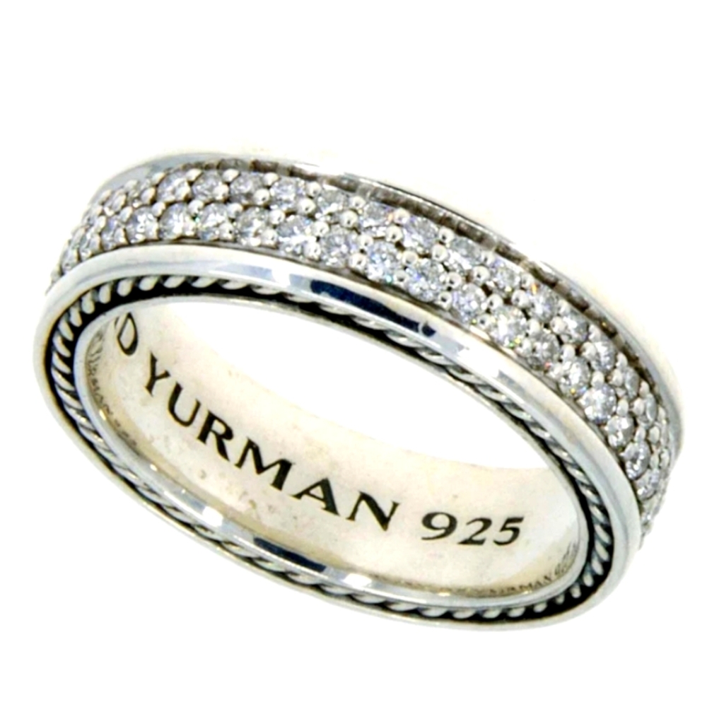 David Yurman Pavé Diamond Band sz 10